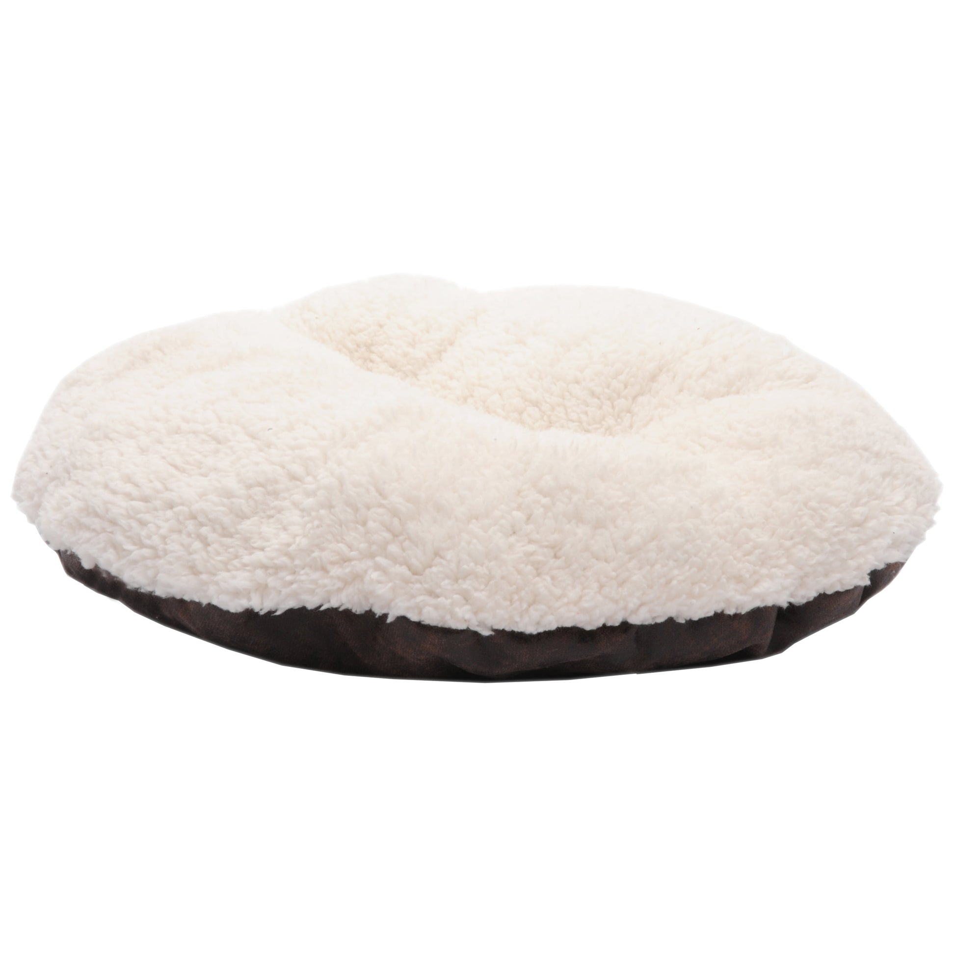 Precious Tails Vegan Leather Deep Dish Cave Pet Dog Bed - Large