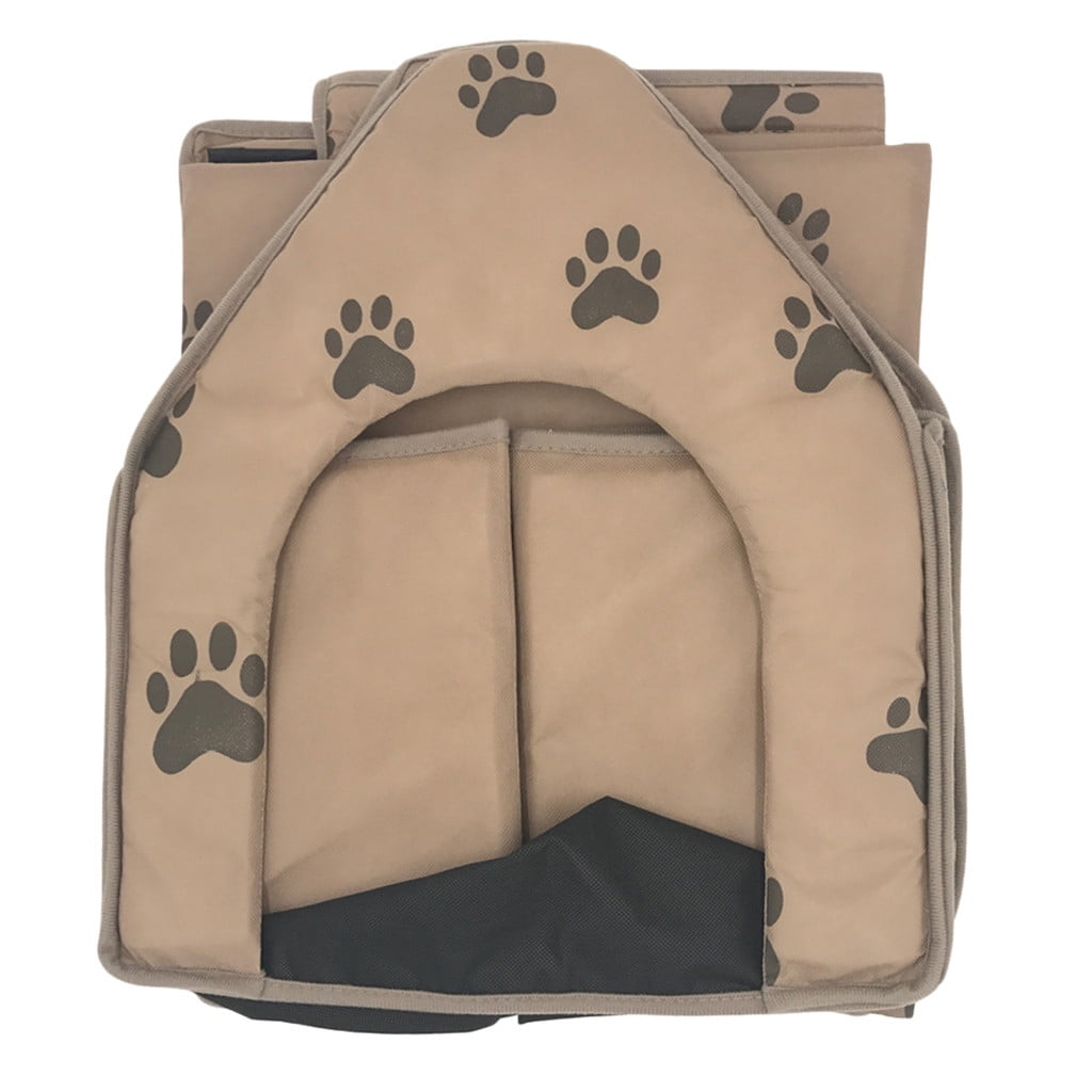 Shldybc Foldable Dog House Small Pet Bed Tent Kennel Indoor Portable Trave on Clearance