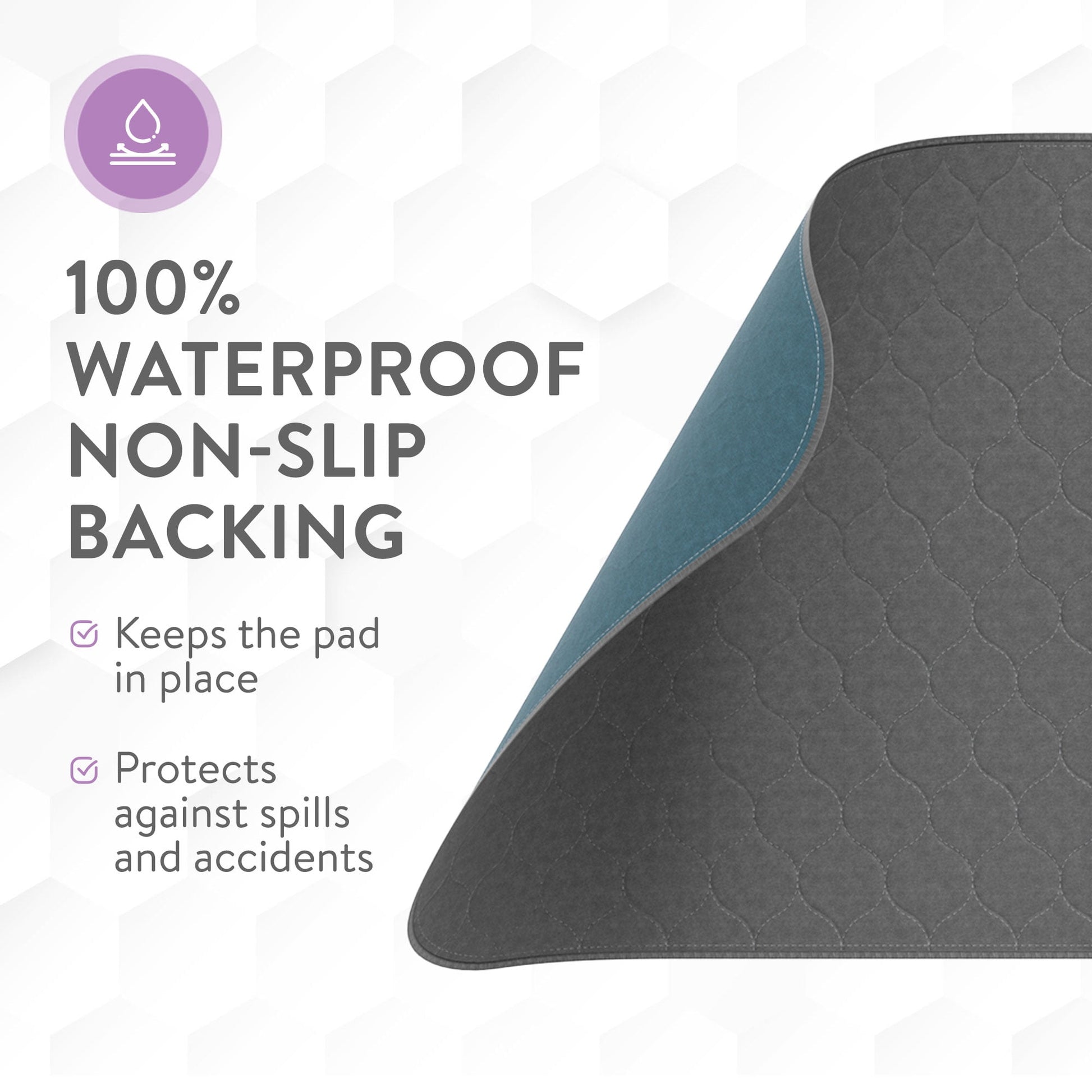 Inspire Underpads,  Comfort Fit Chair Pads, 3 Pack,  18" x 24", Super Absorbency