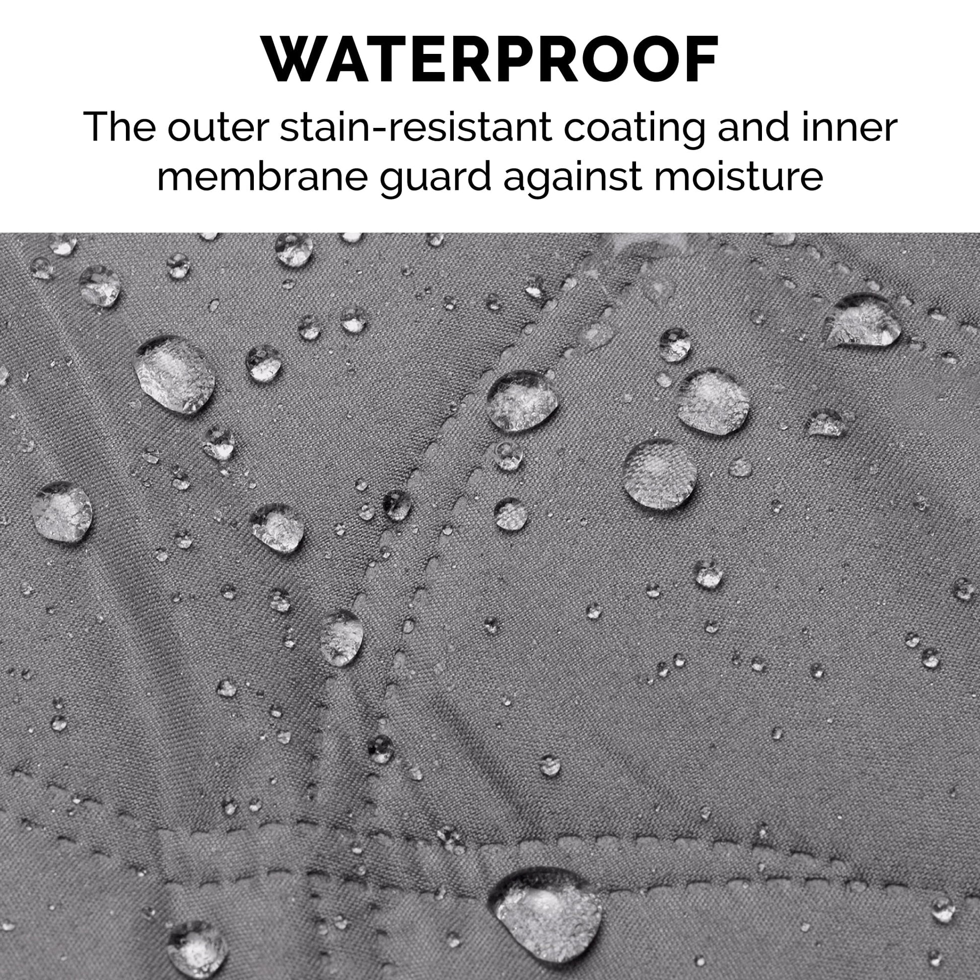 FurHaven Pet Products Quilted Twill Waterproof Bed/Furniture Protector - Gray, Medium/Full