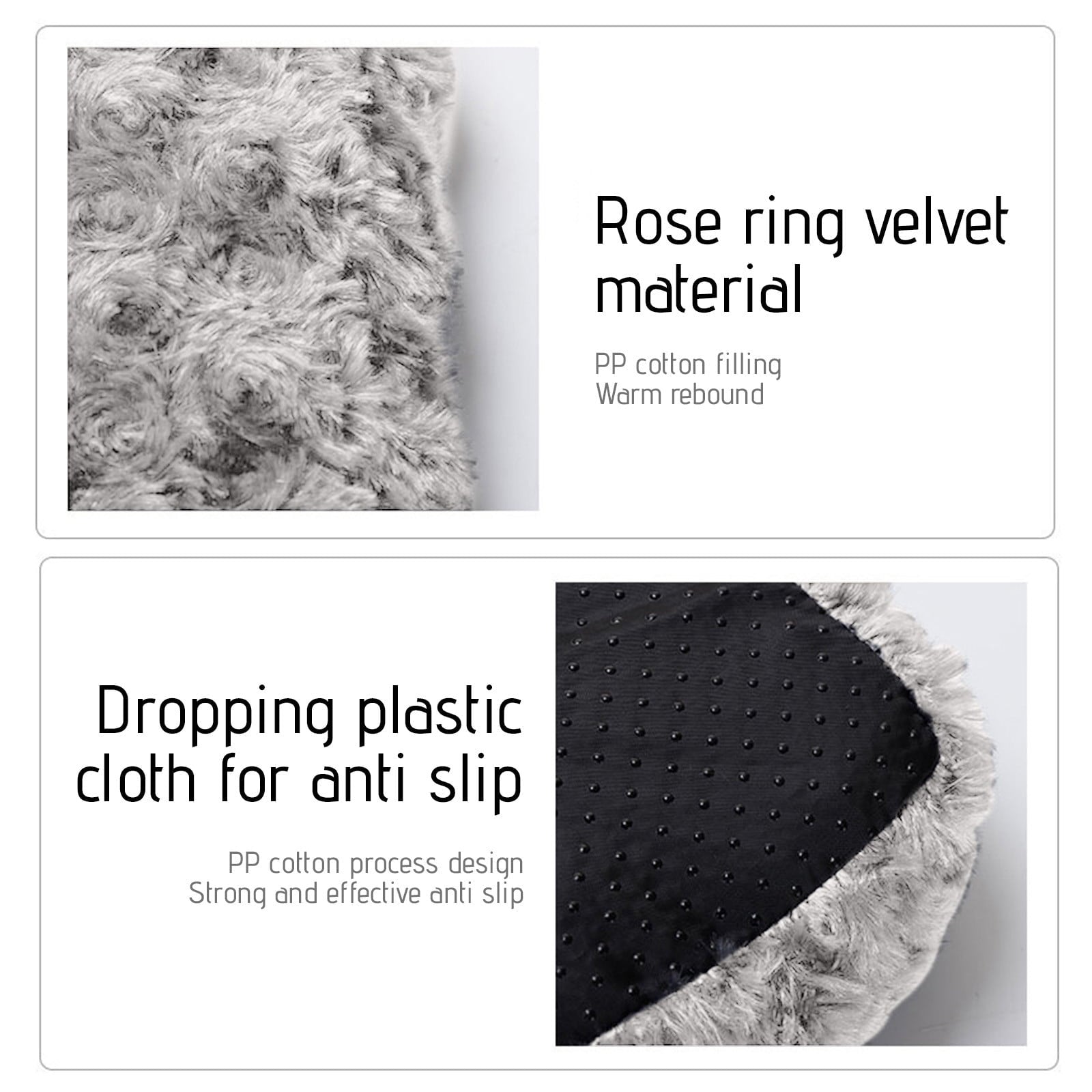 Azrian Christmas Sales Under 5 Dog Bed,Orthopedic Crate Foam Dog Bed with Removable Washable Cover,Waterproof Dog Mattress Nonskid Bottom,Comfy Anxiety Pet Bed Mat