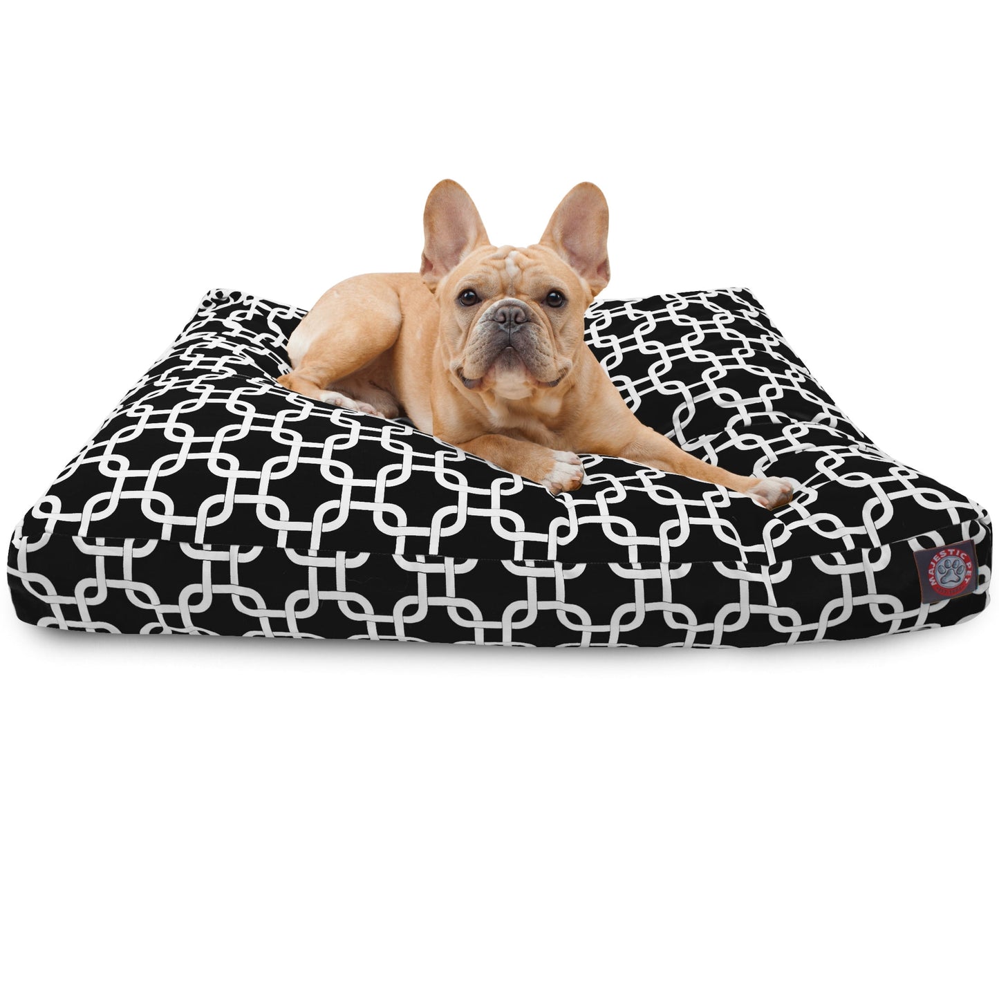 Majestic Pet | Links Rectangle Pet Bed For Dogs, Removable Cover, Teal, Large