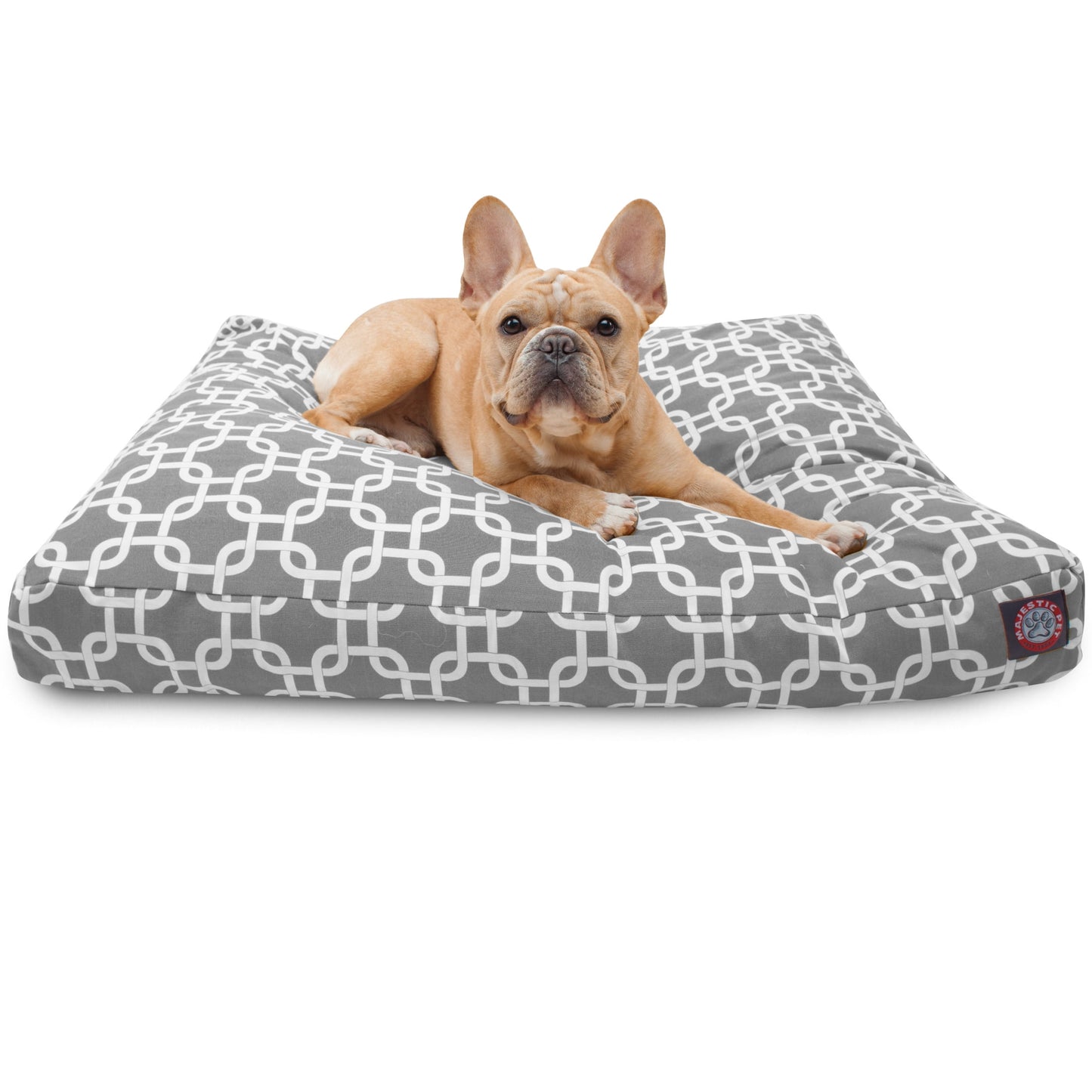 Majestic Pet | Links Rectangle Pet Bed For Dogs, Removable Cover, Teal, Large