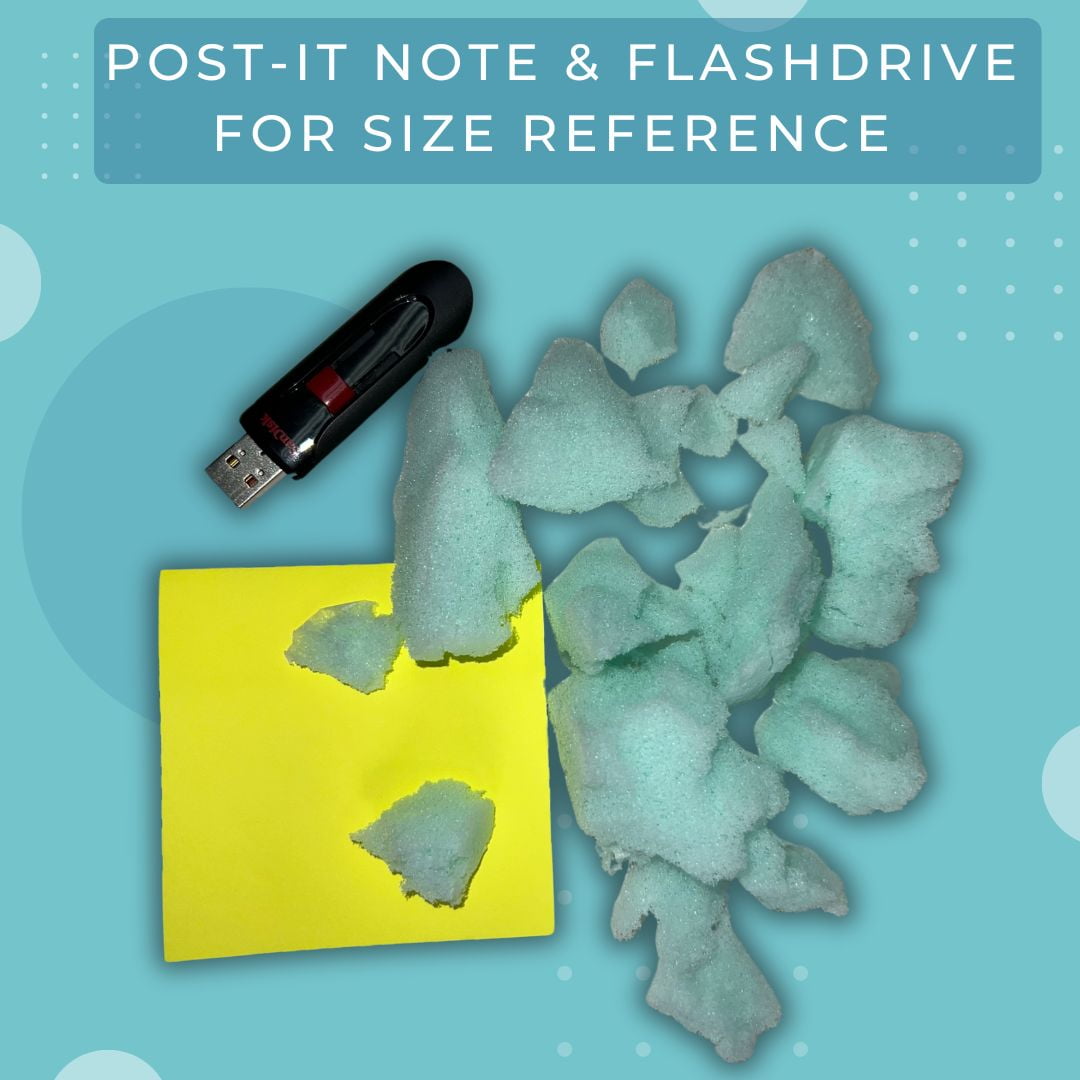 Dogbed4less 1 pack 10lb of New Memory Foam Fill for Home Use, Pet Beds, Crafts, and DIY Projects